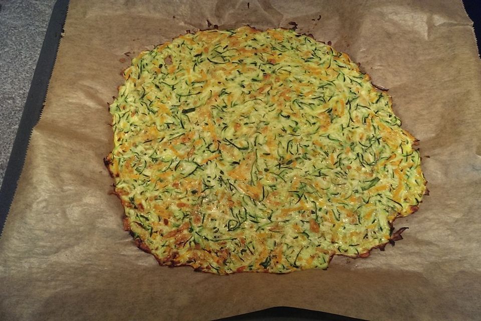 Low carb Zucchini-Pizza