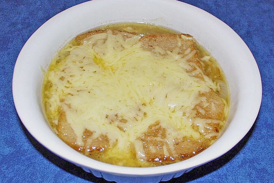 Pariser Zwiebelsuppe