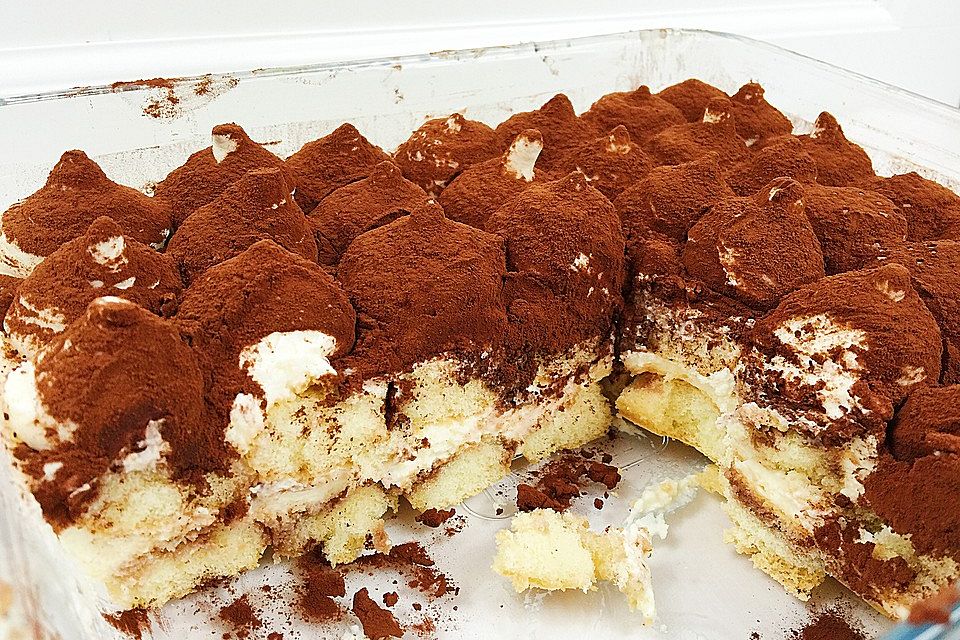 Tiramisu - ohne Ei, Alkohol und Kaffee