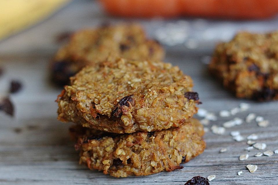 Gesunde Karotten-Apfel-Cookies