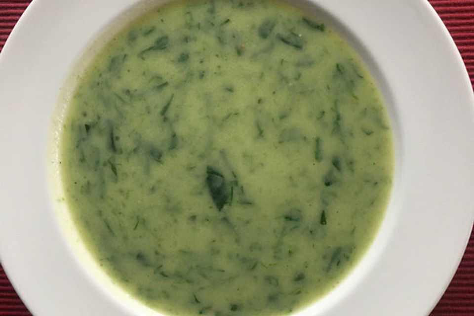 Bärlauch-Kartoffel-Suppe