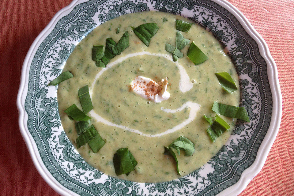 Bärlauch-Kartoffel-Suppe