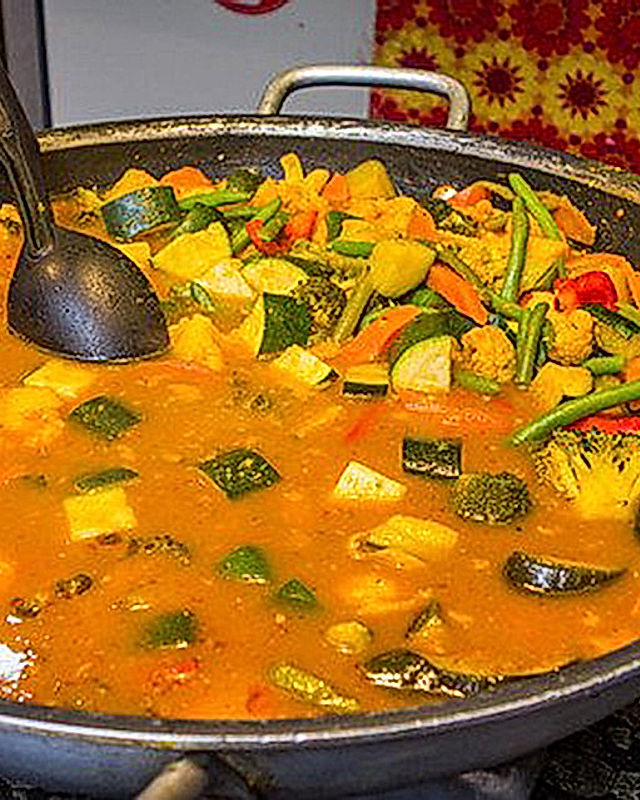 Indisches Gemüse-Curry