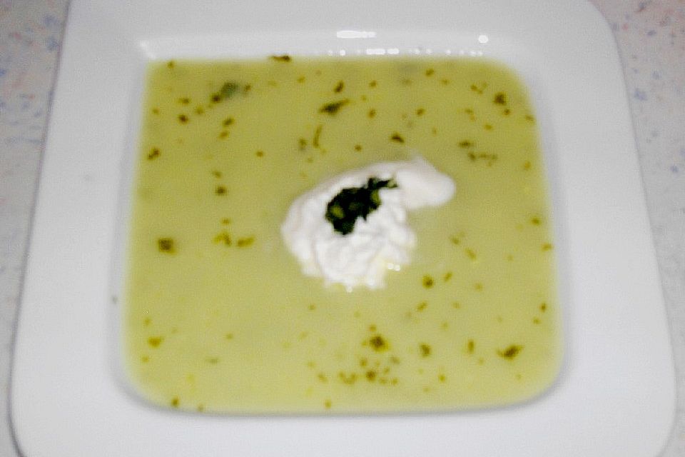 Bärlauchsuppe