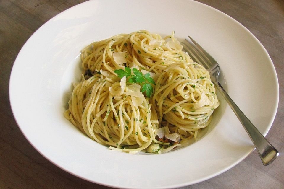 Spaghetti aglio e olio