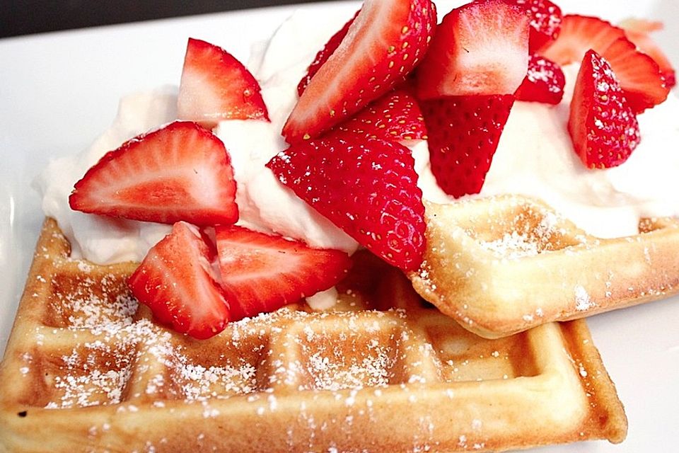 Waffelrezept mit Quark