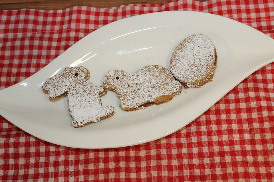 Teegebäck für Ostern