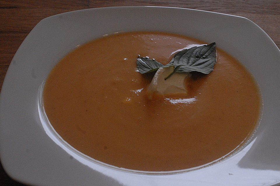 Karotten-Curry-Suppe