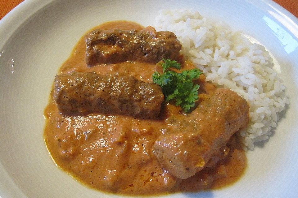 Cevapcici aus dem Slowcooker/Crockpot