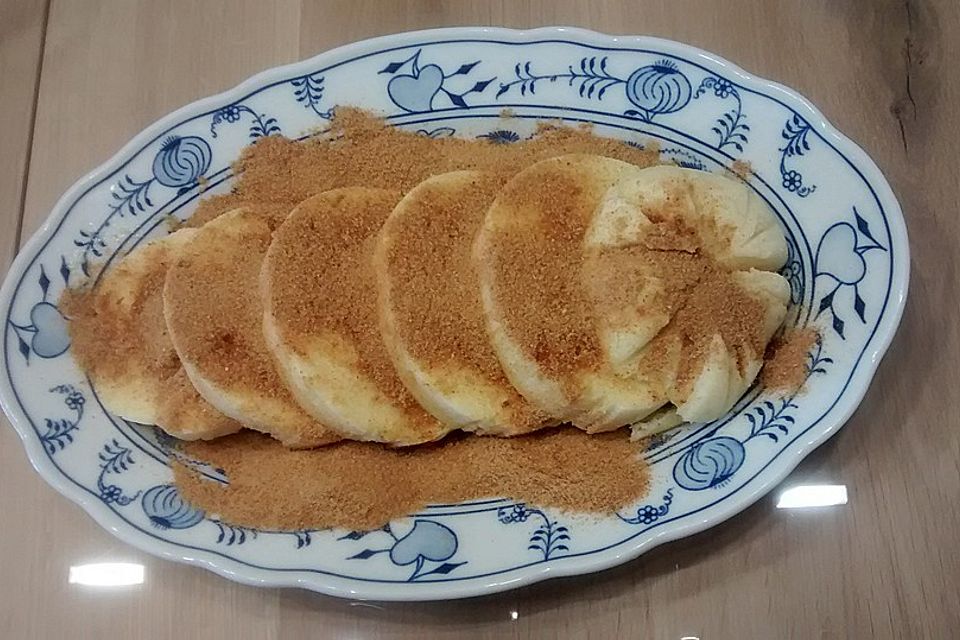 Topfenknödel alla 4Hauben - Serviettenknödel aus grobem Topfen