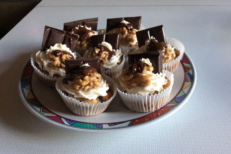 Chunky Monkey Cupcakes