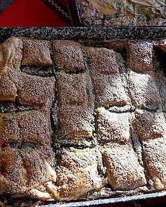 Schneller griechischer Spinatkuchen mit dem Blubb
