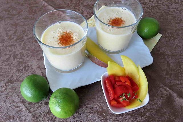 Mango-Limetten-Lassi mit Paprika von Juulee| Chefkoch