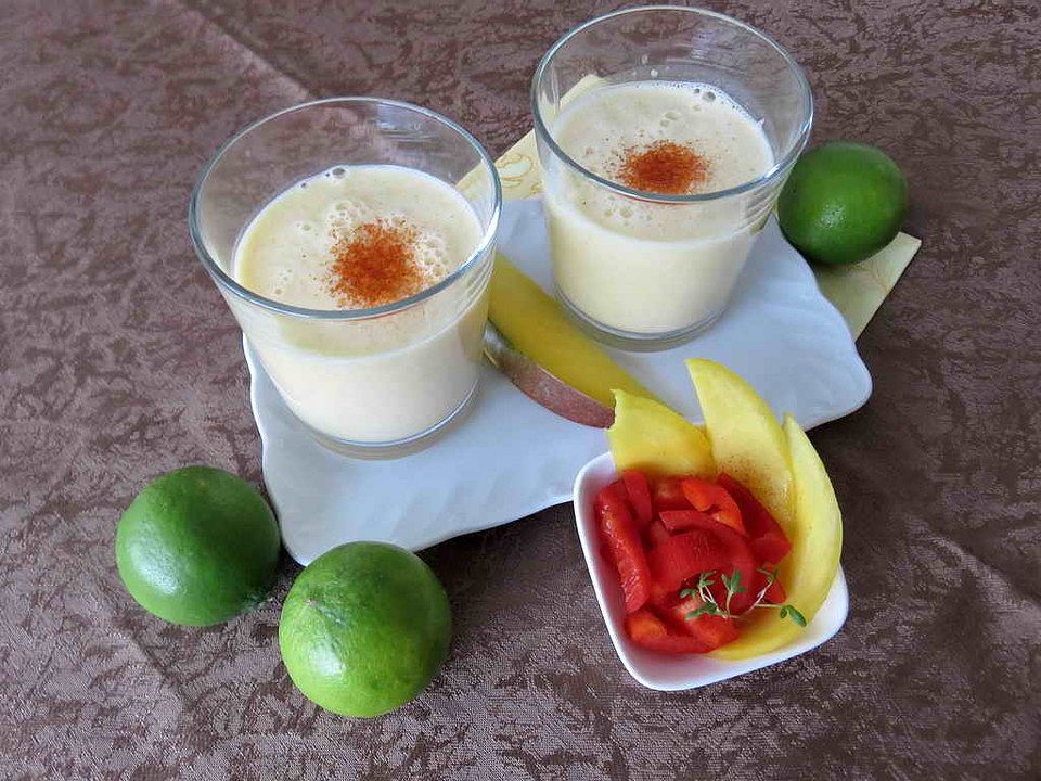 Mango-Limetten-Lassi mit Paprika von Juulee| Chefkoch