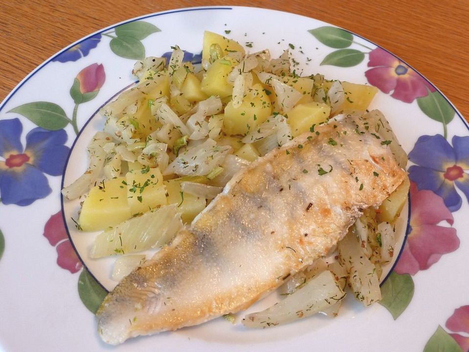 Zanderfilet mit Fenchel - Dill - Kartoffeln von heyla| Chefkoch