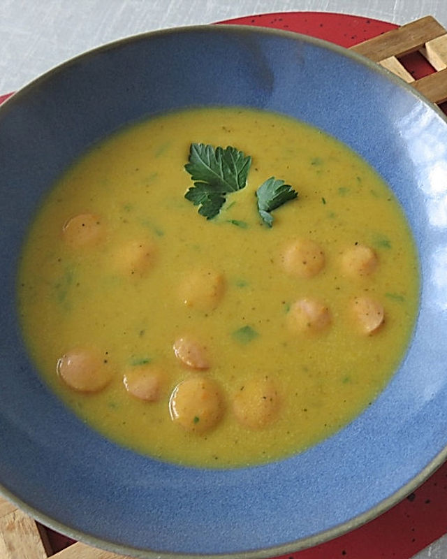 Kartoffel-Petersilien-Suppe