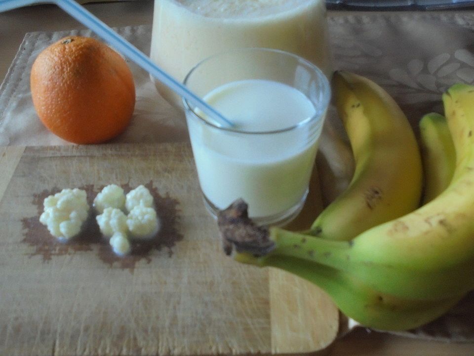 Bananen-Orangen-Kefir von Ichkochleckeressen| Chefkoch