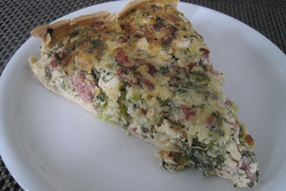 Lauch-Speck-Quiche