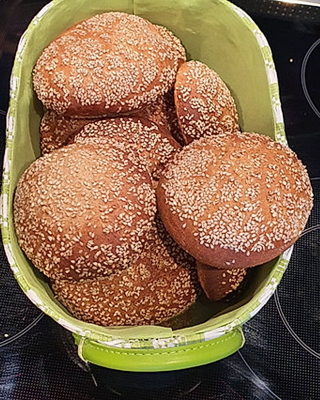Dinkel-Hamburgerbrötchen