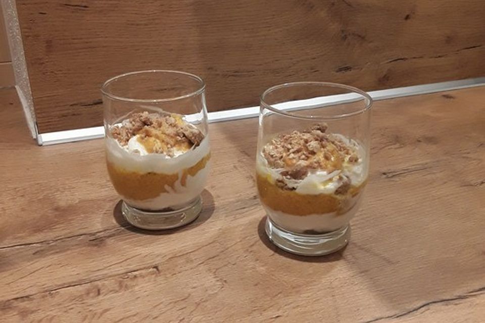 Pumpkin Pie Schichtdessert