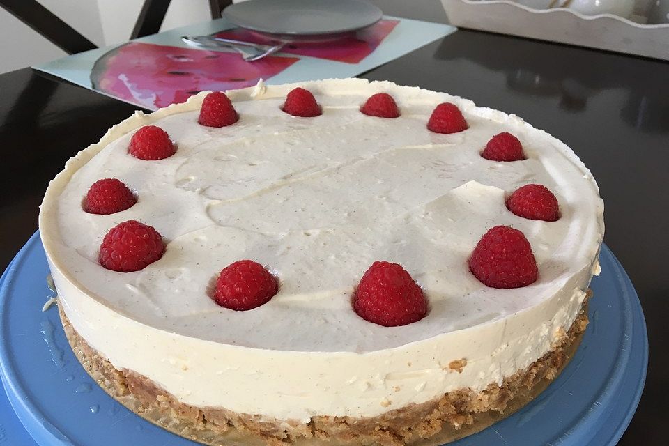 Aprikosen-Cheesecake ohne Backen