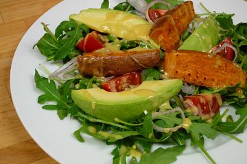 Herbstsalat Mit Gerosteten Susskartoffeln Von Amerikanisch Kochende Chefkoch