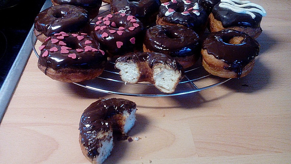 Donuts Mit Schokolade Von Mohiderkoch Chefkoch