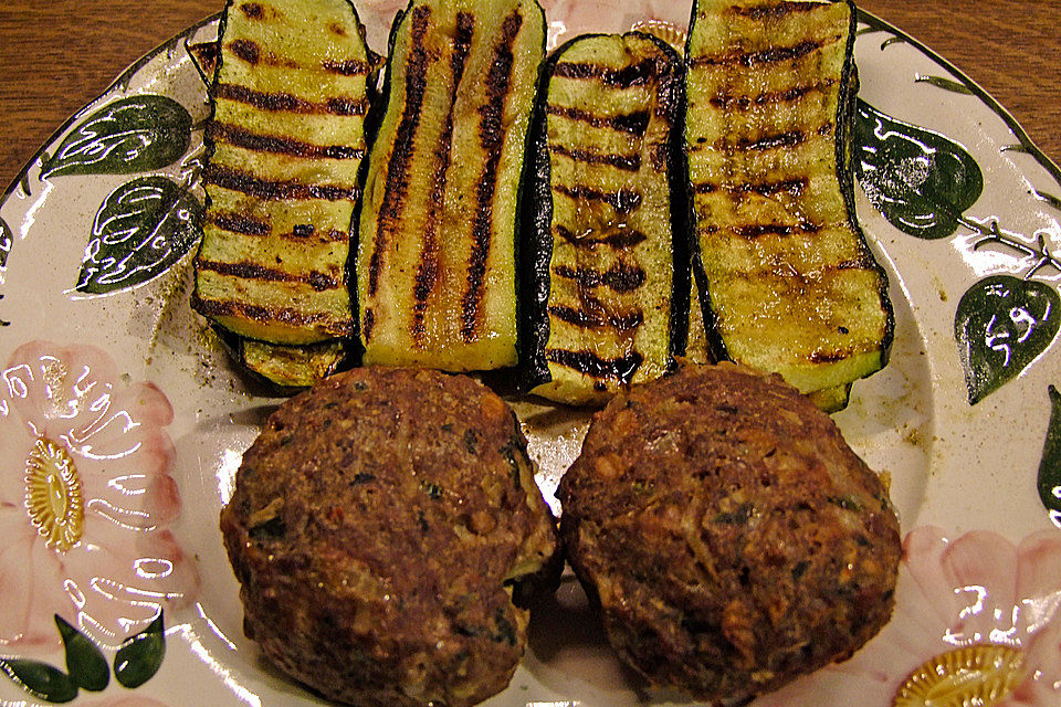 Zucchini gegrillt