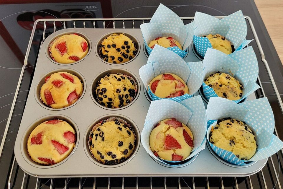 Flexibles Muffin-Rezept für 12 Muffins