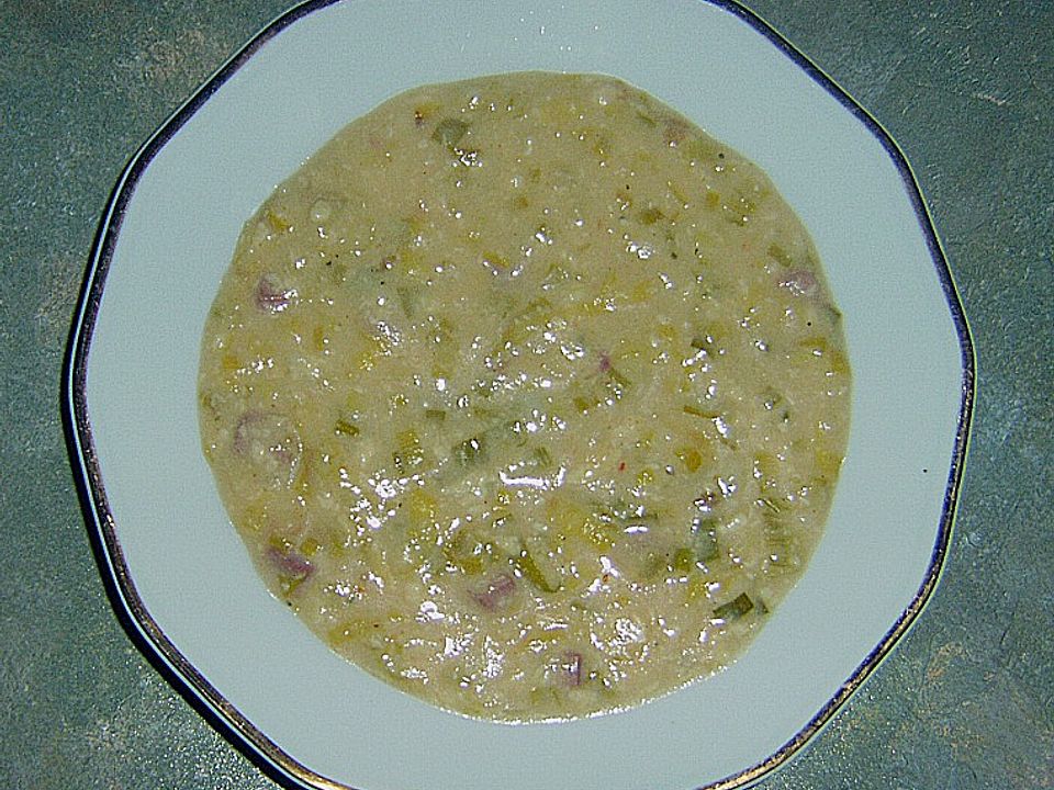 Käsesuppe mit Zunge von Sonja| Chefkoch