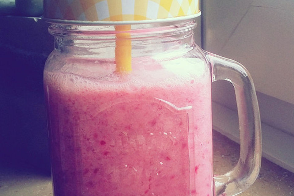 Himbeer-Orangen-Smoothie