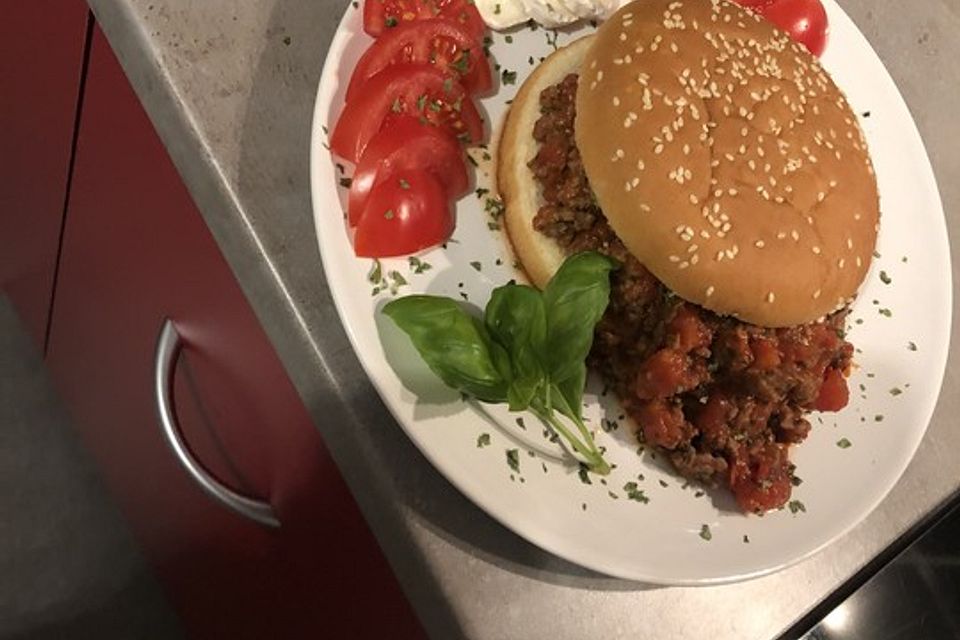 Sloppy Joes – Amerikanische Hackfleisch-Burger