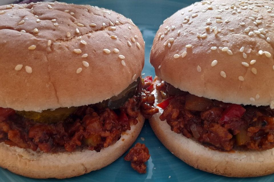 Sloppy Joes – Amerikanische Hackfleisch-Burger