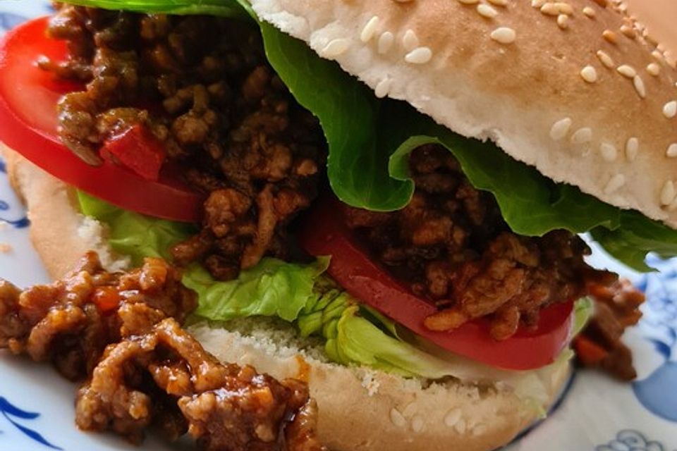 Sloppy Joes – Amerikanische Hackfleisch-Burger