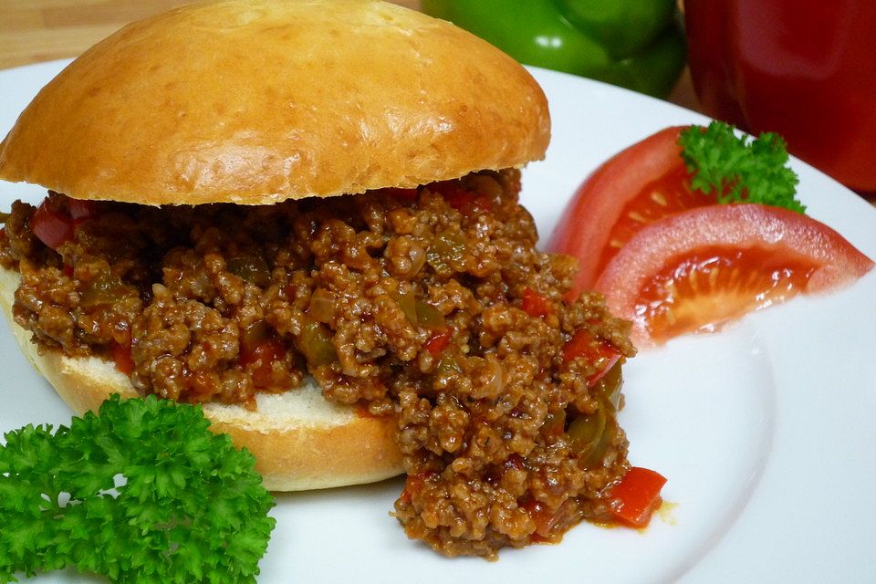 Sloppy Joes – Amerikanische Hackfleisch-Burger