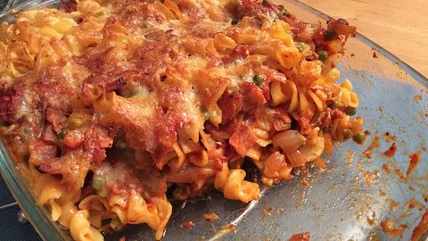 Scharfer Nudelauflauf nach italienischer Art von haererho