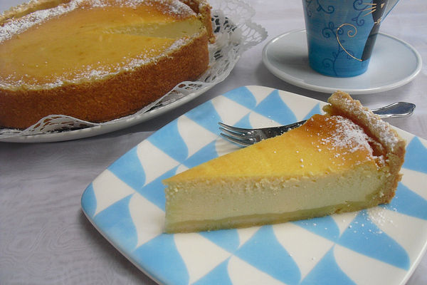 Käsekuchen mit selbst gemachtem Keksboden von Kira87 | Chefkoch