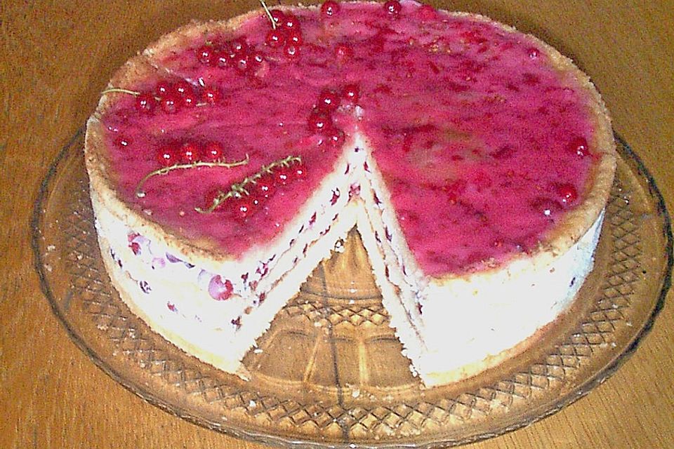 Johannisbeer - Joghurt Torte