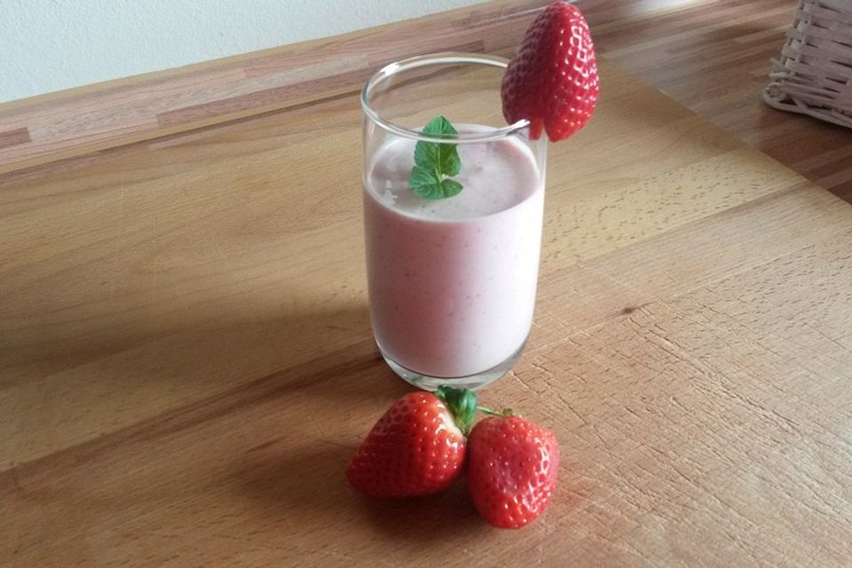 Erdbeer-Joghurt-Shake