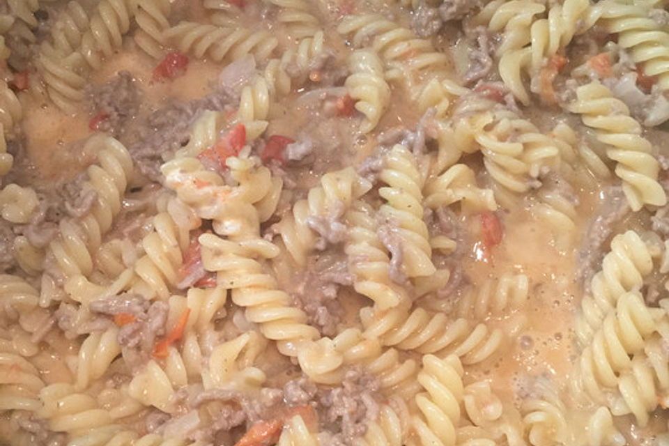 One-Pot-Pasta-Hackfleisch