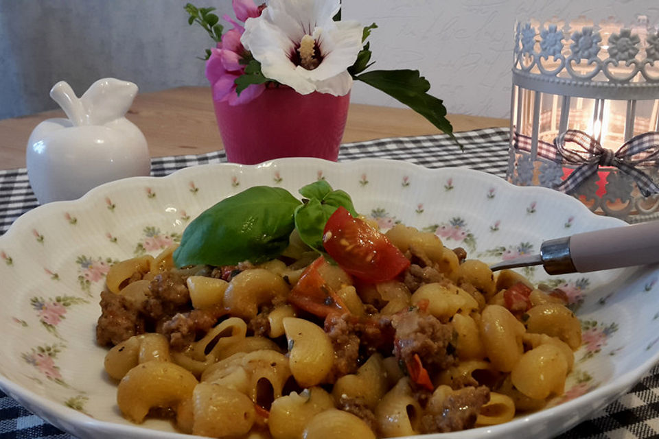 One-Pot-Pasta-Hackfleisch