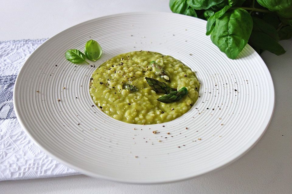 Risotto con gli asparagi