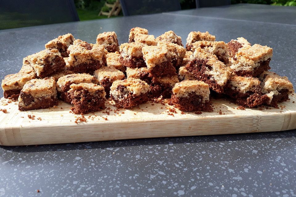 Brookies - Brownies mit knuspriger Cookie-Kruste