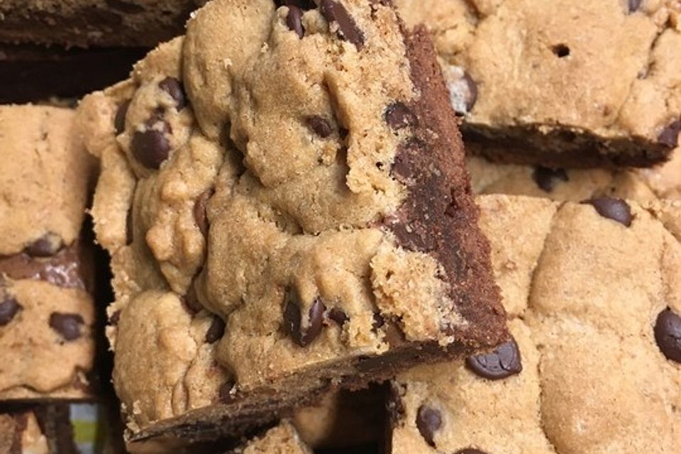 Brookies - Brownies mit knuspriger Cookie-Kruste