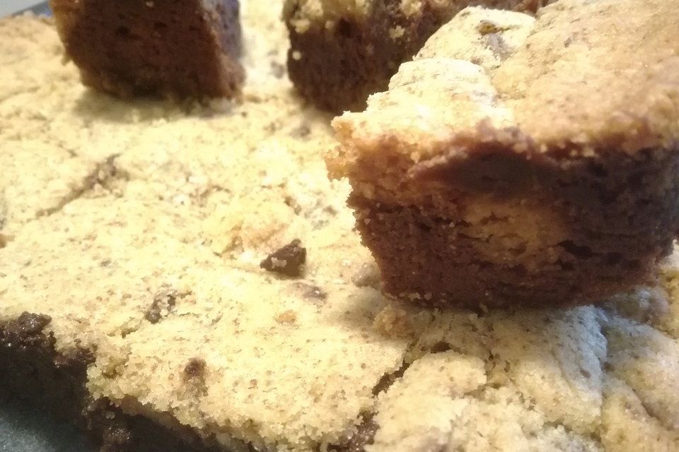 Brookies - Brownies mit knuspriger Cookie-Kruste