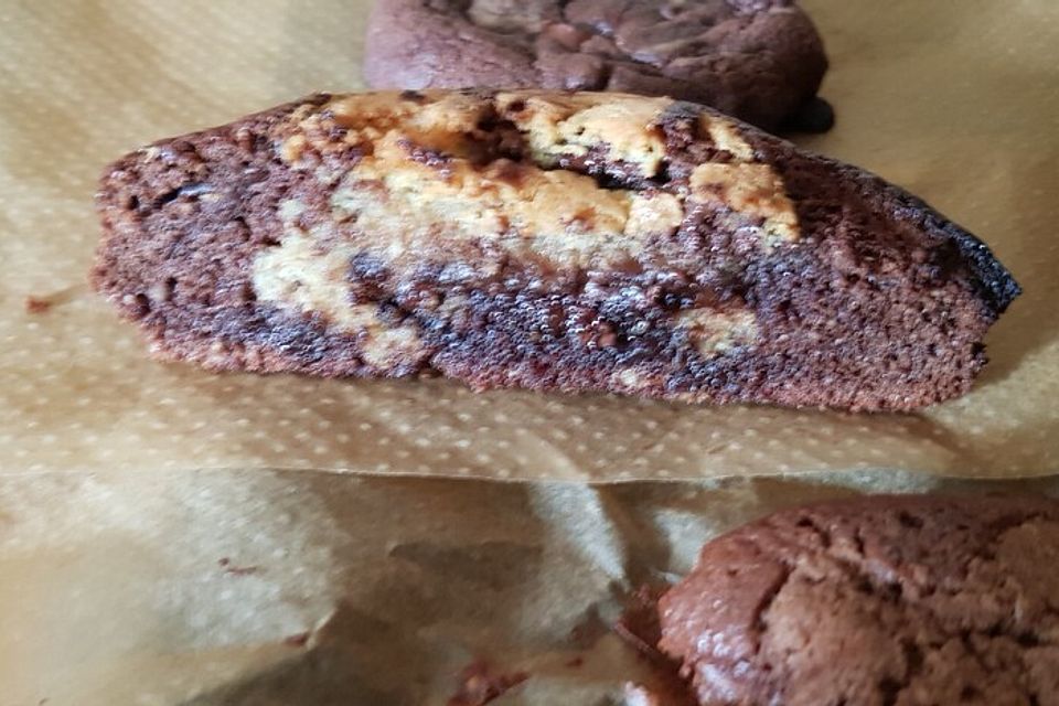 Brookies - Brownies mit knuspriger Cookie-Kruste