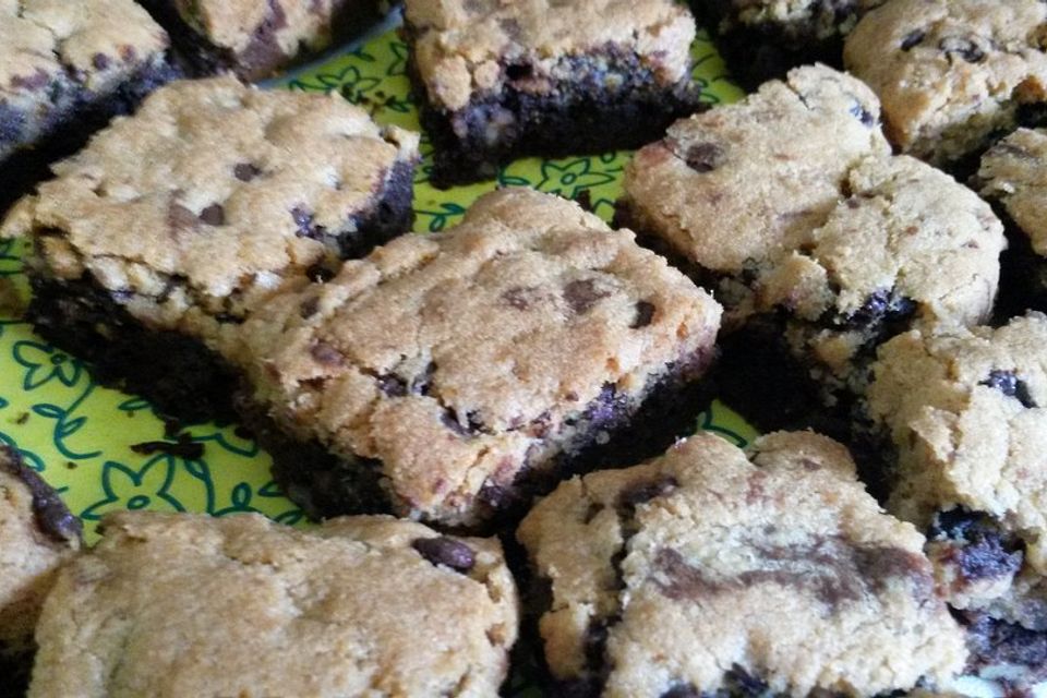 Brookies - Brownies mit knuspriger Cookie-Kruste