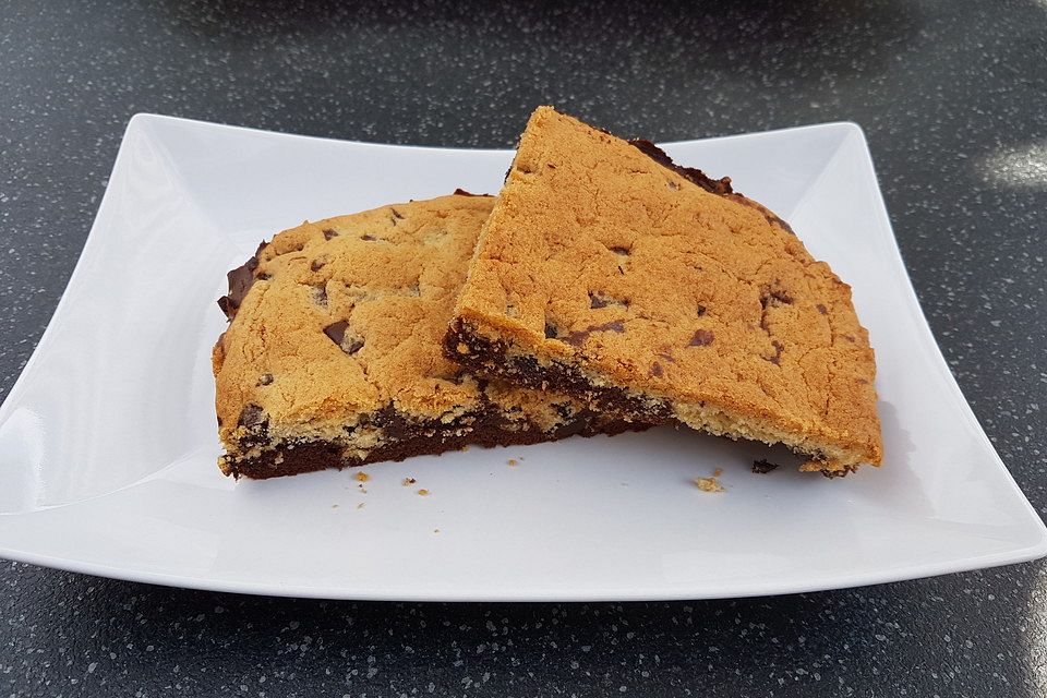 Brookies - Brownies mit knuspriger Cookie-Kruste