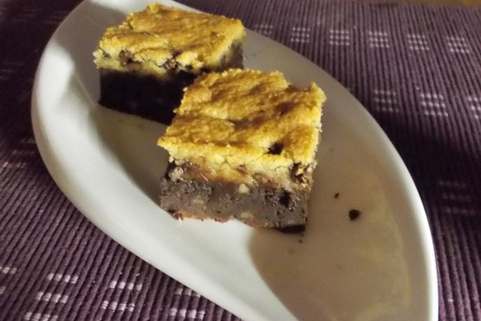 Brookies - Brownies mit knuspriger Cookie-Kruste