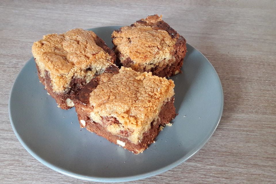 Brookies - Brownies mit knuspriger Cookie-Kruste